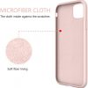 iPhone 11 Case Liquid Silicone Soft Gel Shockproof Protective Anti-Scratch Phone Cases for iPhone 11 6.1-inch 2019 Pink - Image 3