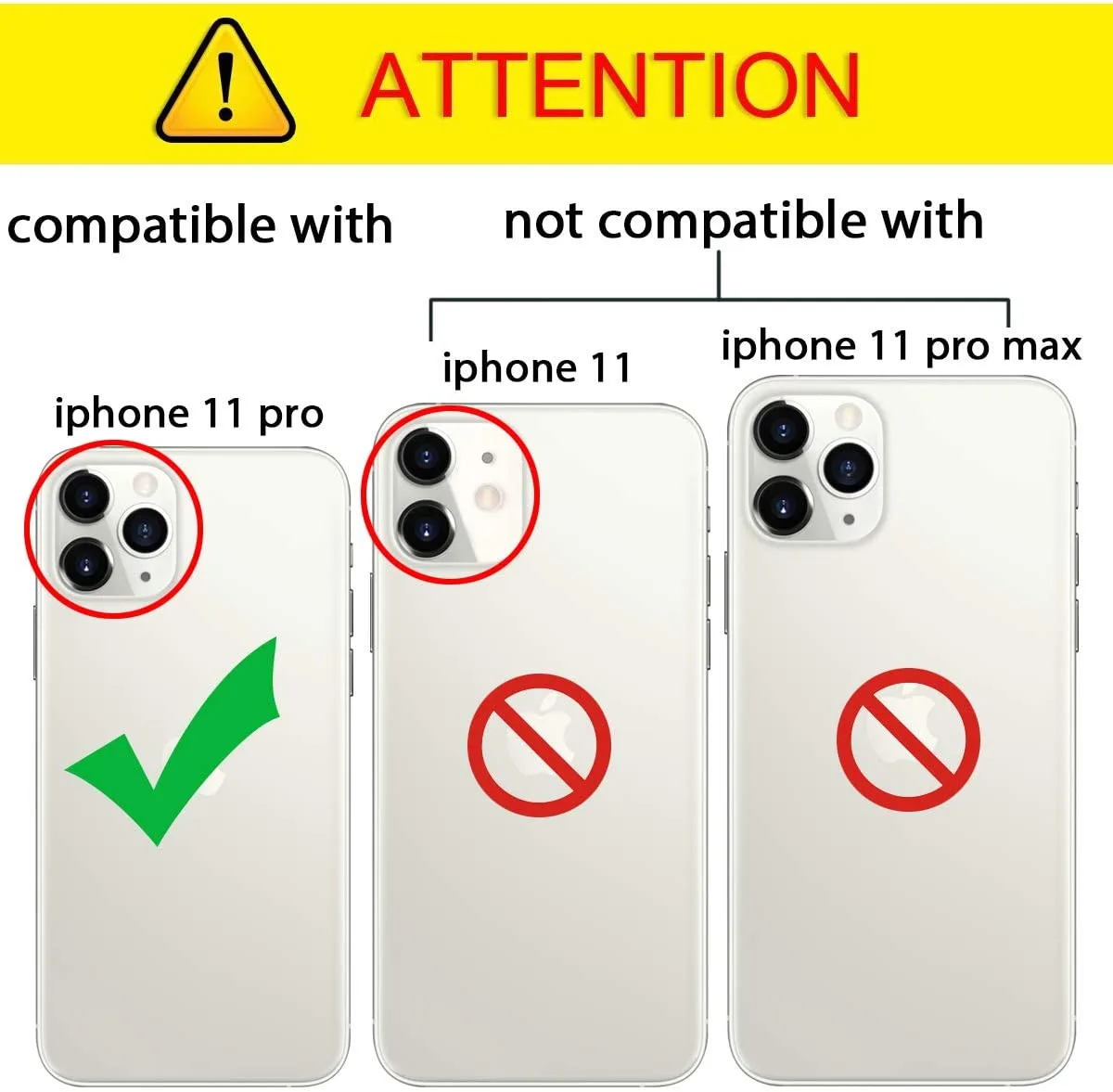 Billu - pour iPhone 11 Pro (5.8 pouces) Étui portefeuille en similicuir végane antichoc (marron brun élégant) – Image 3