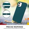 Case for iPhone 12, iPhone 12 Pro Case 5G Liquid Silicone Shockproof Protective Phone Case for iPhone 12 Pro/12 6.1-inch Teal - Image 5