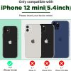 Billu - for iPhone 12 Mini (5.4 inch) Wallet Case Faux Leather Durable Shockproof Cover for Apple (Elegant Brown) - Image 3