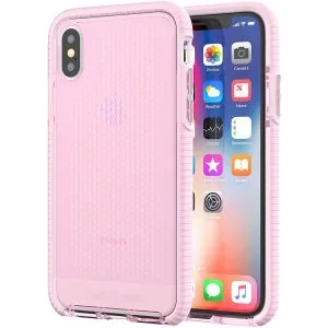 Tech21 - Back Cover Phone Case for Apple iPhone X and XS EVO MESH - Pink