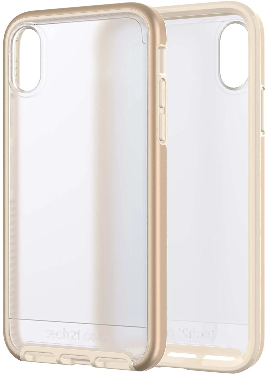 Tech21 - Back Cover iPhone Case for Apple iPhone X and XS Shockproof EVO ELITE - Gold - Image 8