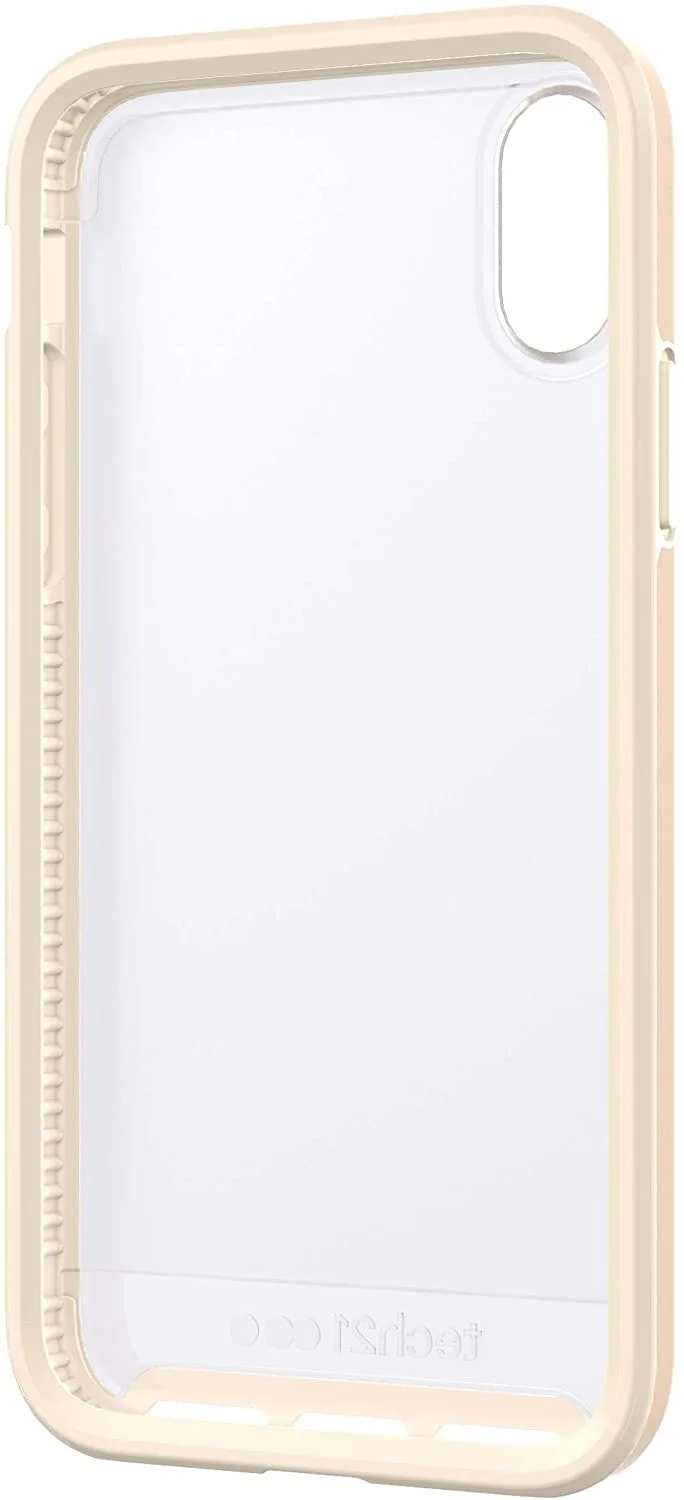 Tech21 - Back Cover iPhone Case for Apple iPhone X and XS Shockproof EVO ELITE - Gold - Image 7